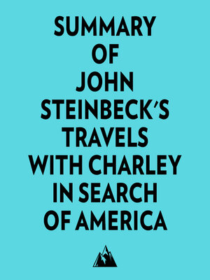 cover image of Summary of John Steinbeck's Travels with Charley in Search of America
